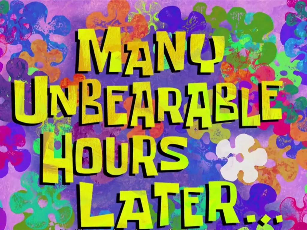48 Iconic SpongeBob Time Cards From Meme to Legend